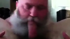 Bearded Dad Sucking Really Good