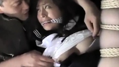 japanese schoolgirl bondage